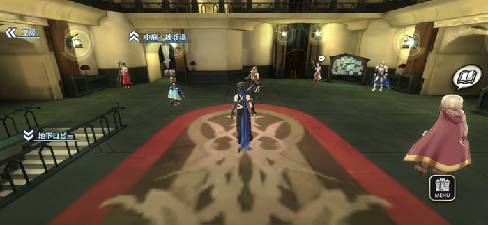 入手したキャラ達が方舟に集結