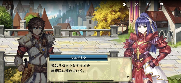 キャラ達の掛け合い