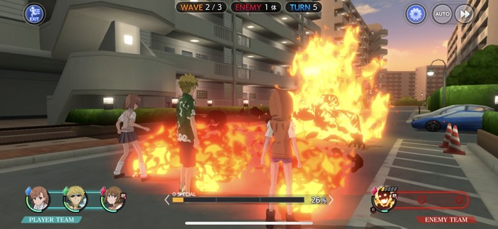 ゲージが貯まったら、必殺技を繰り出そう