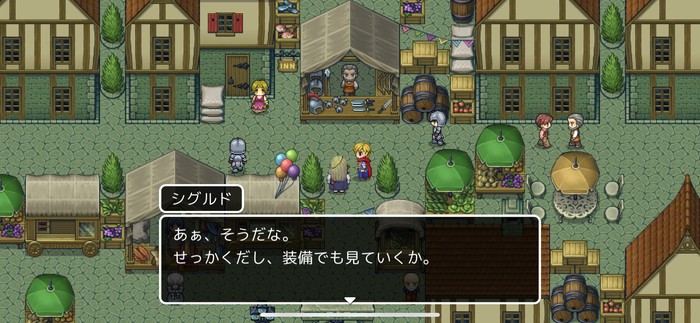 街中や地下牢等の異なるフロアが満載