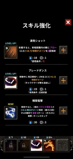 スキル強化