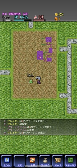 ダンジョンの様子