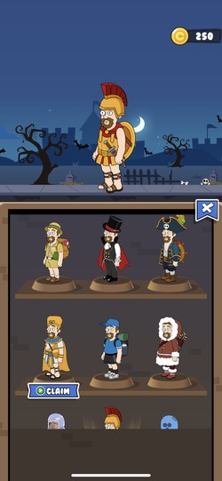 キャラのコスチューム変更