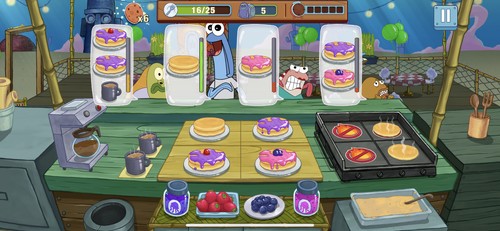 料理を作るアクションゲーム