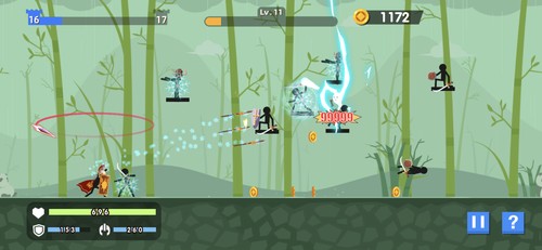 槍をシューティングする