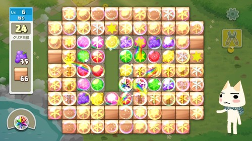 マッチ3形式のパズル